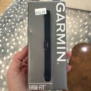 Garmin HRM-FIT Black Heart Rate Monitor NEW IN BOX